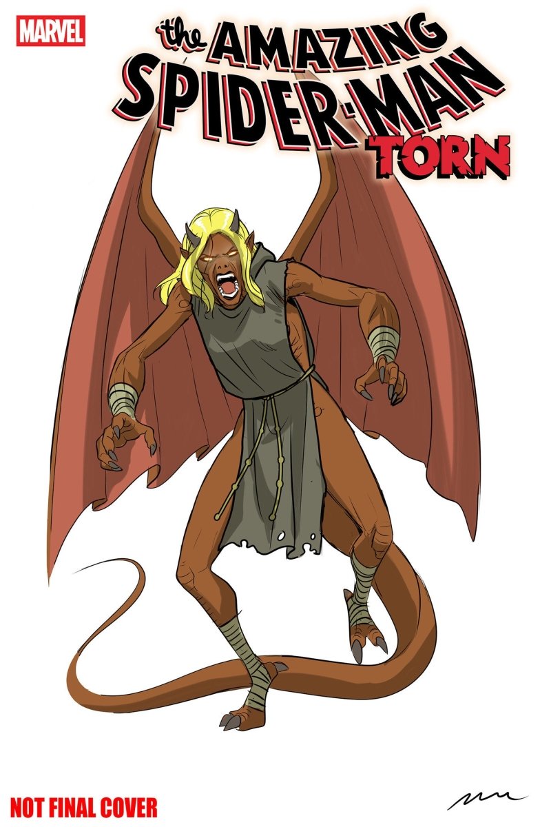 Amazing Spider - Man: Torn 1 Pere Perez New Villain Variant - Walt's Comic Shop