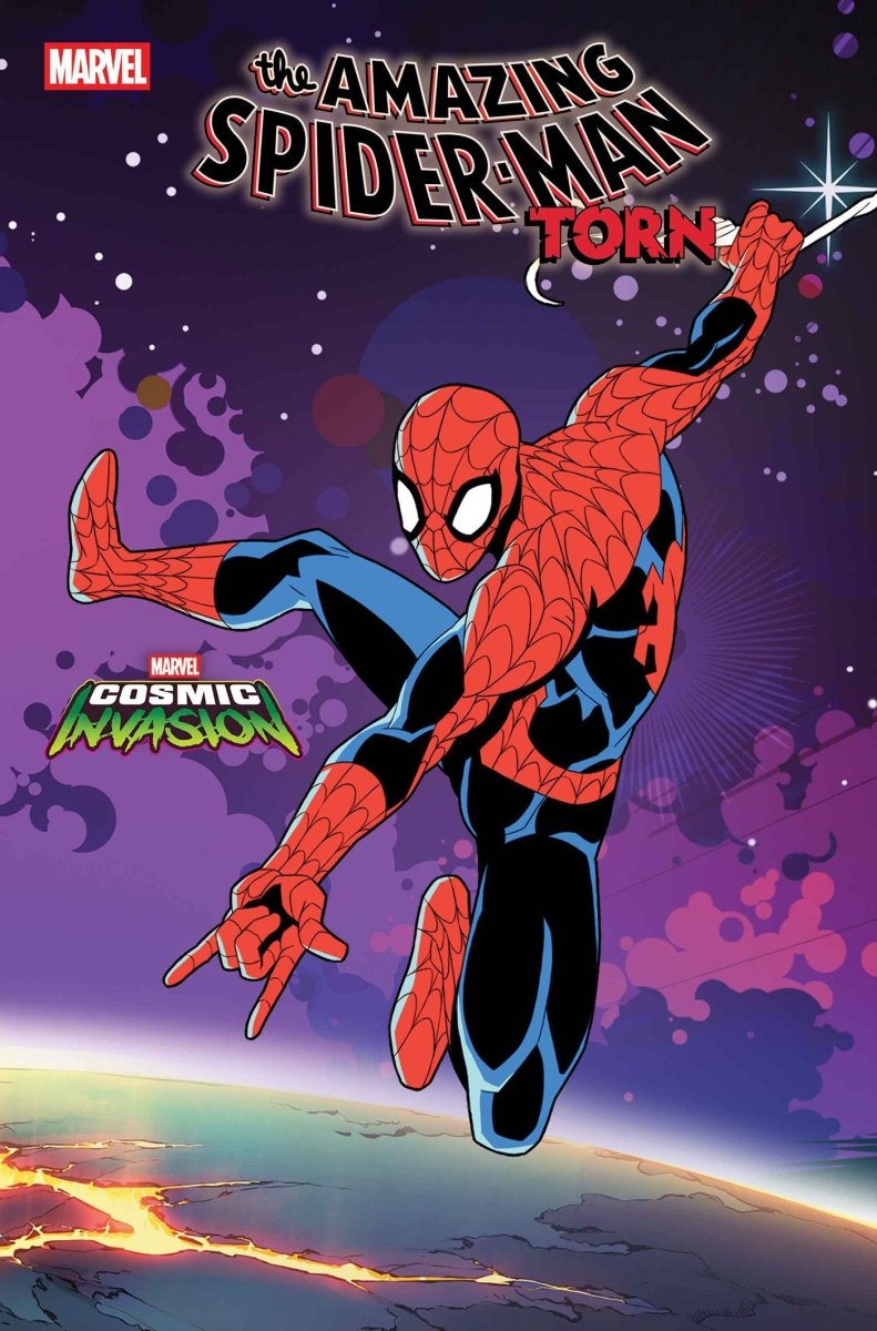 Amazing Spider - Man: Torn 4 Marvel Cosmic Invasion Variant - Walt's Comic Shop