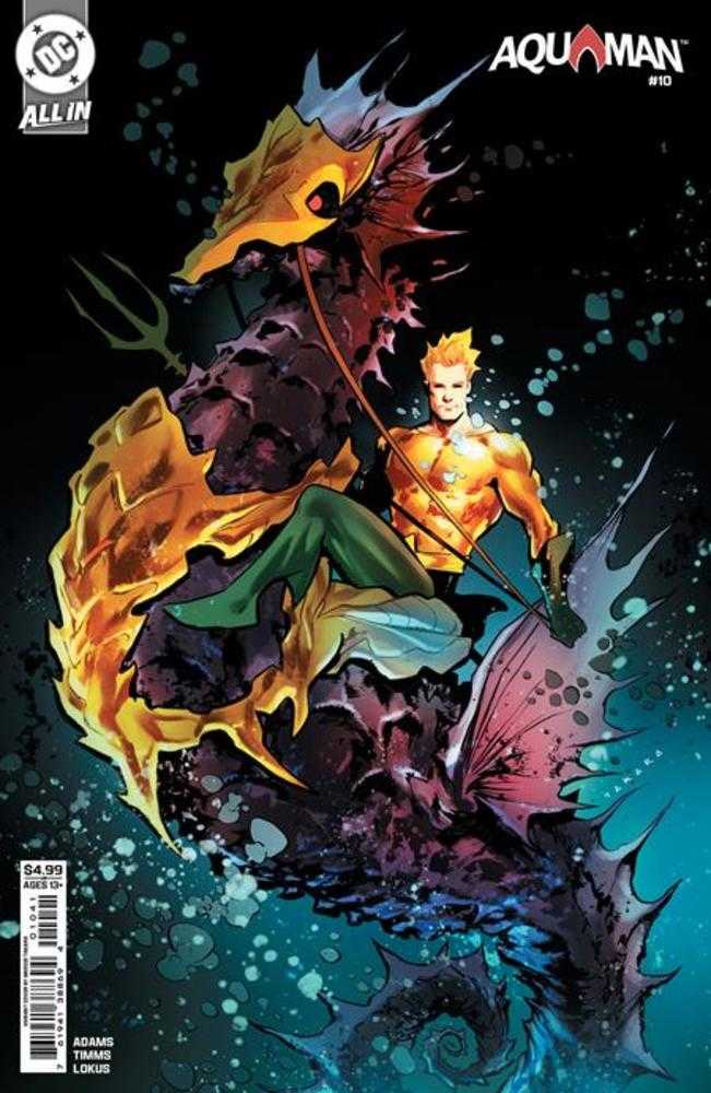 Aquaman 10 Cover D Marcio Takara Card Stock Variant - Walt's Comic Shop