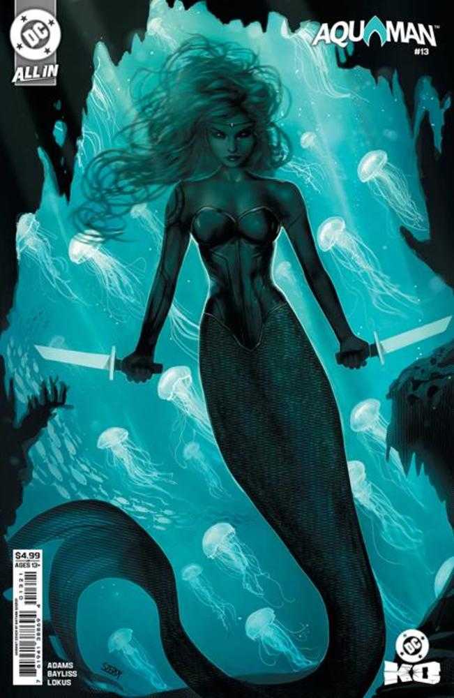 Aquaman 13 Cover B Nathan Szerdy Card Stock Variant - Walt's Comic Shop