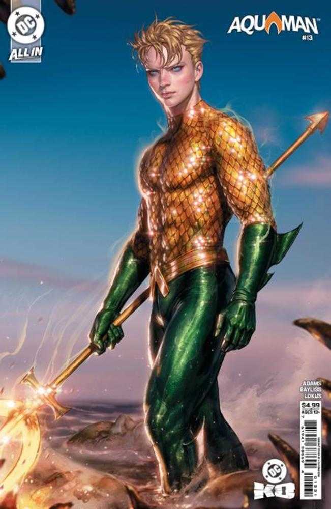 Aquaman 13 Cover C Kyuyong Eom Card Stock Variant - Walt's Comic Shop