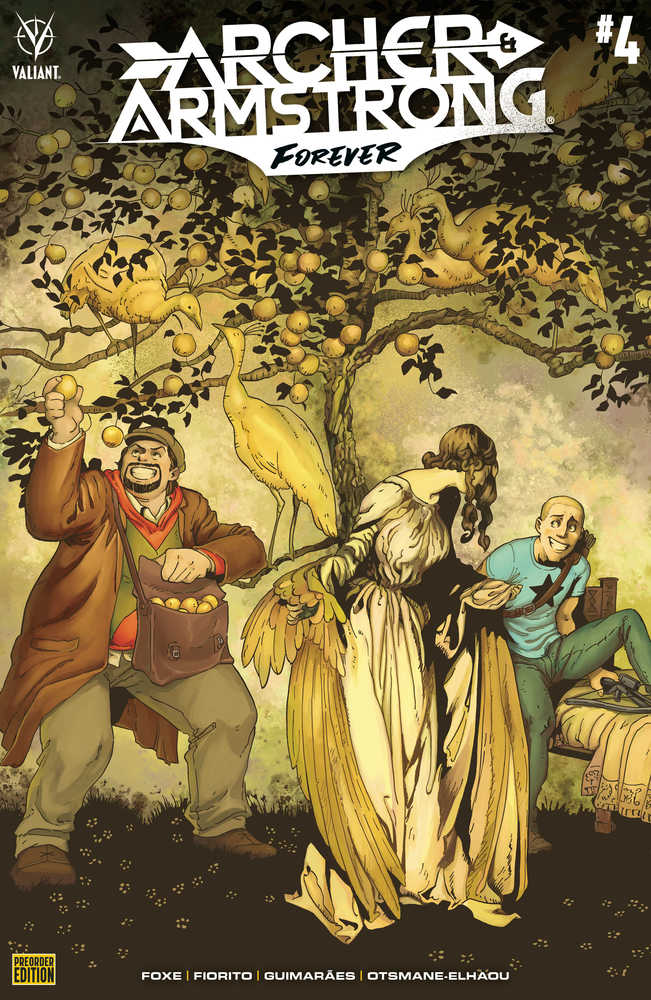 Archer & Armstrong Forever #4 Cover C Preo BundleEdition - Walt's Comic Shop