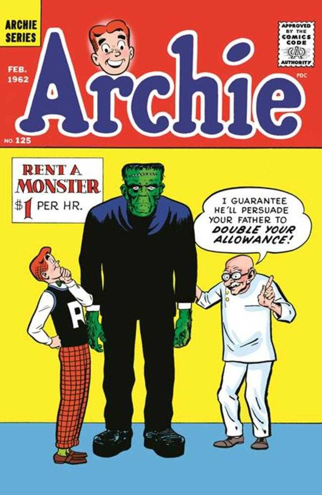 Archie 125 Facsimile Edtion Cover A Harry Lucey - Walt's Comic Shop