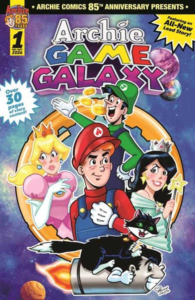 Archie Comics 85 Th Anniversary Presents Archie Game Galaxy 1 (One Shot) Cover A Holly G - Walt's Comic Shop