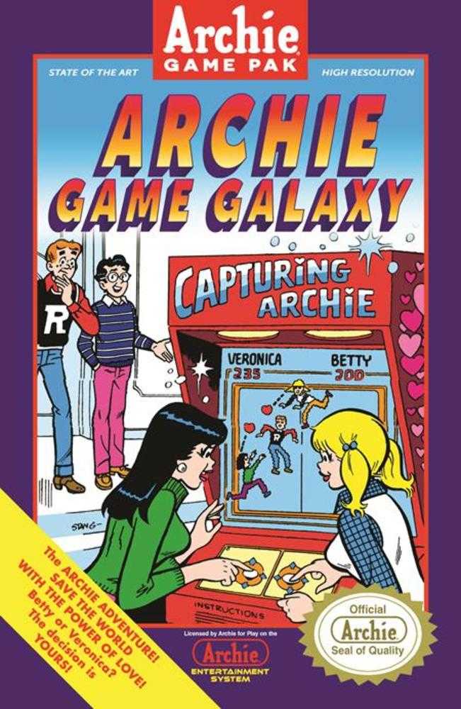 Archie Comics 85 Th Anniversary Presents Archie Game Galaxy 1 (One Shot) Cover B Stan Goldberg Box Art Variant - Walt's Comic Shop