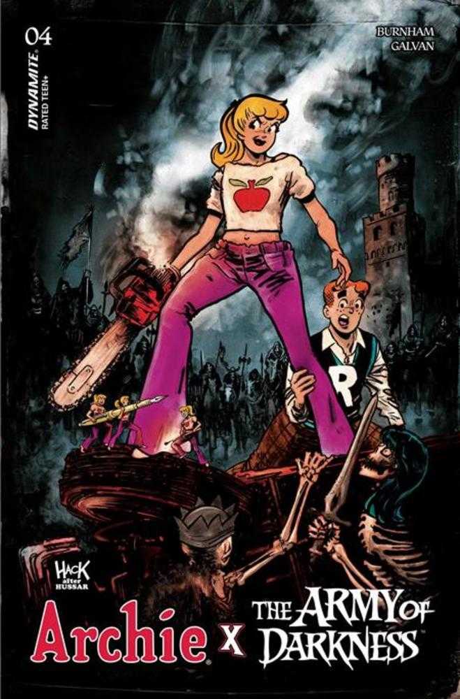 Archie X Army Of Darkness 4 Cover L Robert Hack Betty Variant - Walt's Comic Shop