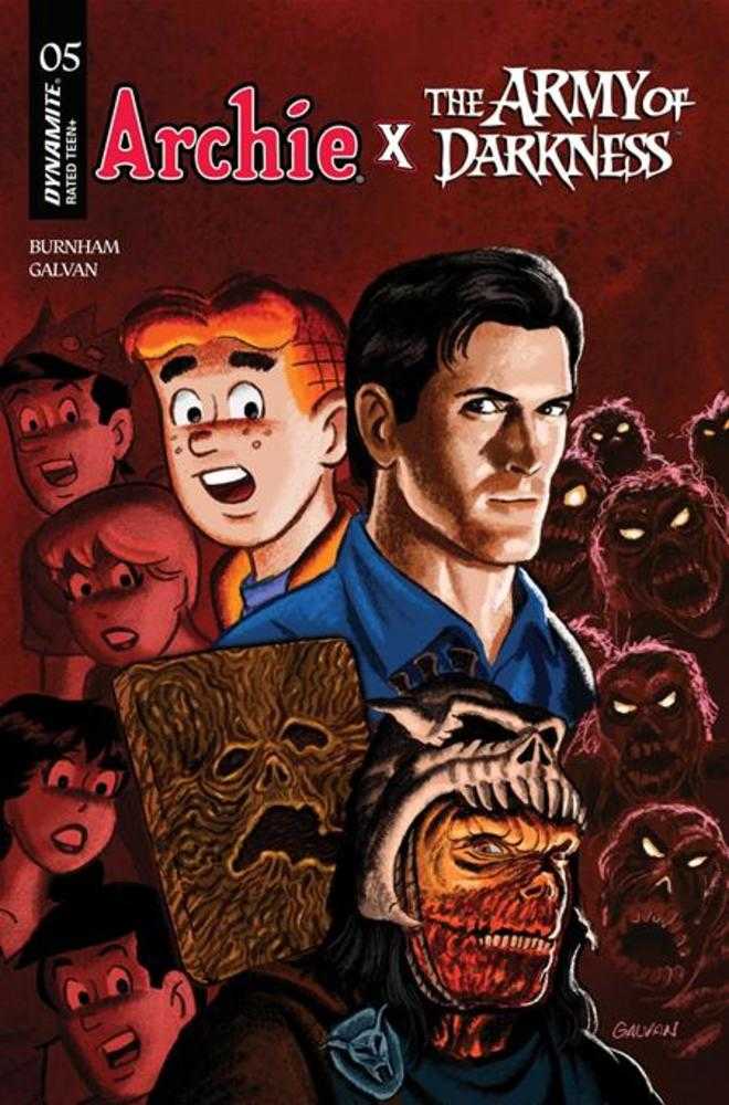Archie X Army Of Darkness 5 Cover B Bill Galvan Variant - Walt's Comic Shop