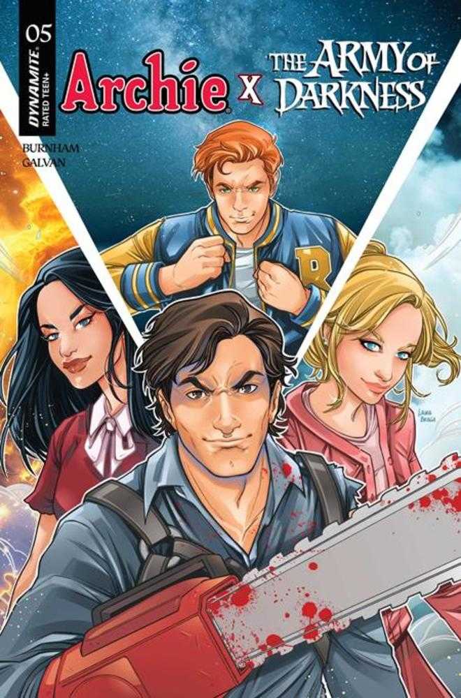 Archie X Army Of Darkness 5 Cover C Laura Braga Variant - Walt's Comic Shop