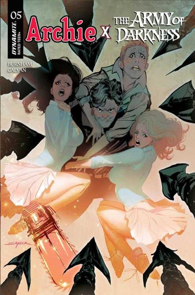 Archie X Army Of Darkness 5 Cover E Stuart Sayger Variant - Walt's Comic Shop
