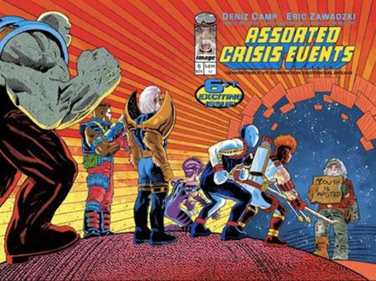 Assorted Crisis Events 6 Cover C Eric Zawadzki Youngblood Team Up Variant (Mature) - Walt's Comic Shop