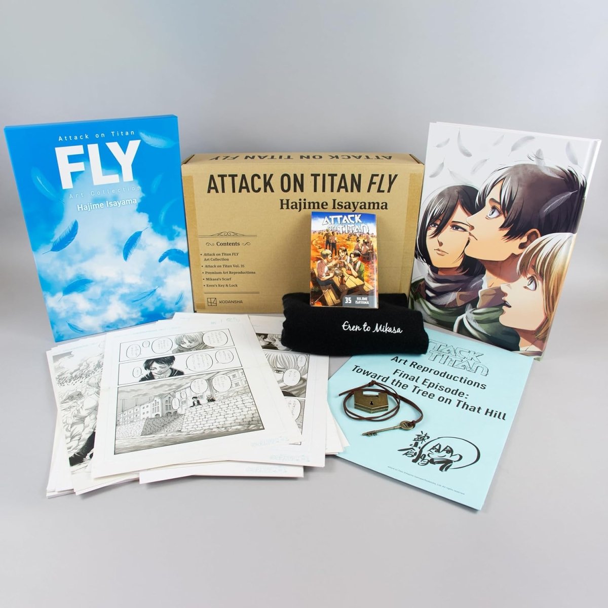 Attack On Titan 35: FLY Collector's Box Set - Walt's Comic Shop