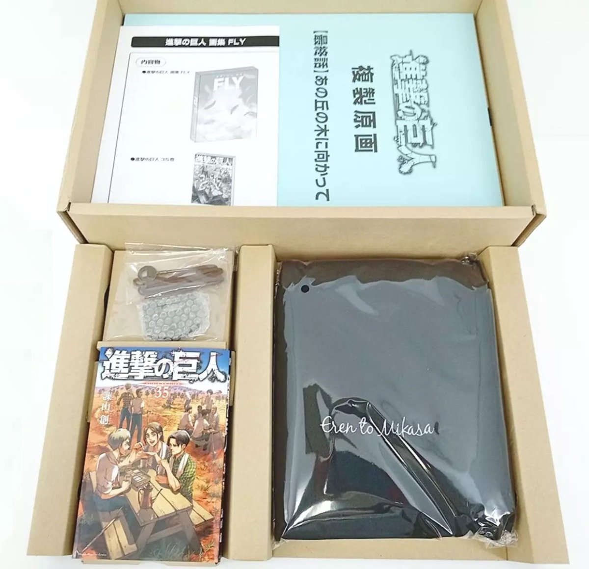 Attack on Titan 35: FLY Collector's Box Set *PRE - ORDER* - Walt's Comic Shop