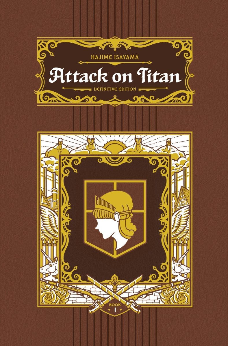 Attack On Titan Definitive Hardcover Collection 1 (Vol. 1 - 3) HC *PRE - ORDER* - Walt's Comic Shop