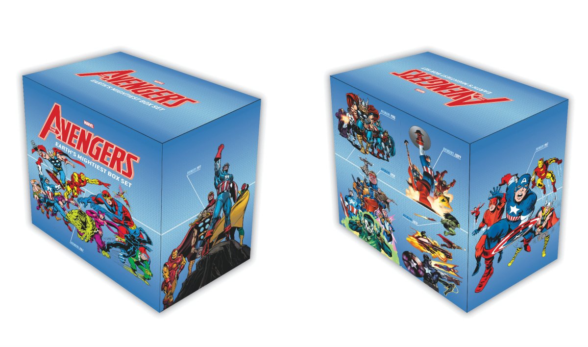 Avengers: Earth's Mightiest HC Box Set Slipcase - Walt's Comic Shop