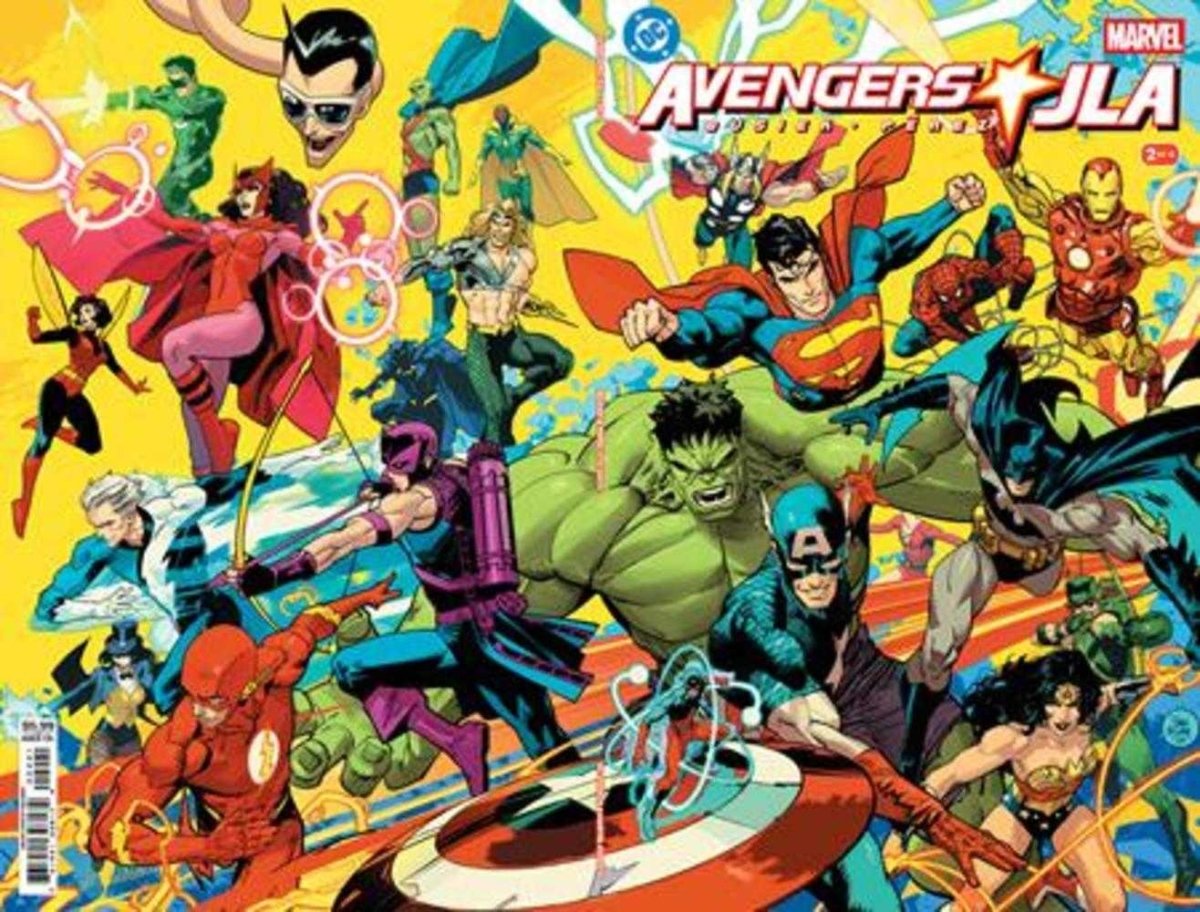 Avengers JLA 2 (Of 4) Facsimile Edition Cover B Dan Mora Variant - Walt's Comic Shop
