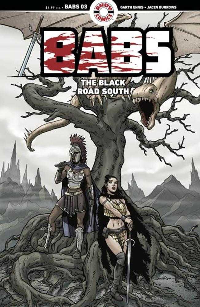 Babs The Black Road South 3 (Of 6) Cover A Jacen Burrows (Mature) - Walt's Comic Shop