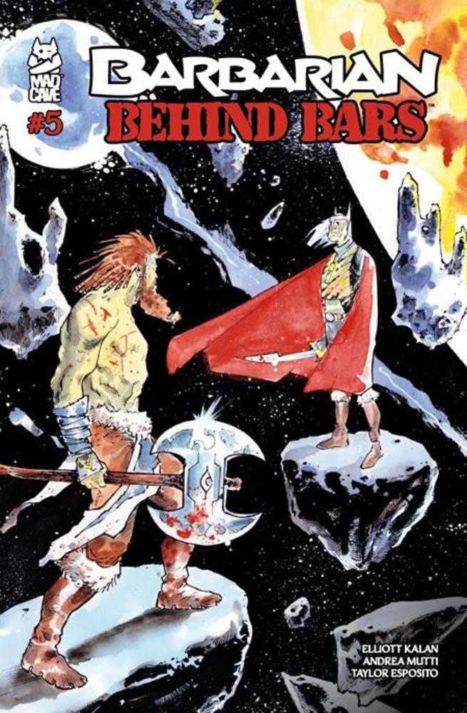 Barbarian Behind Bars 5 (Of 5) - Walt's Comic Shop