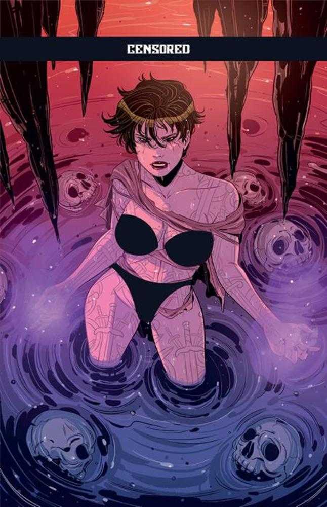 Barbaric The Long Death 2 (Of 3) Cover F Luana Vecchio Black Bag Variant - Walt's Comic Shop