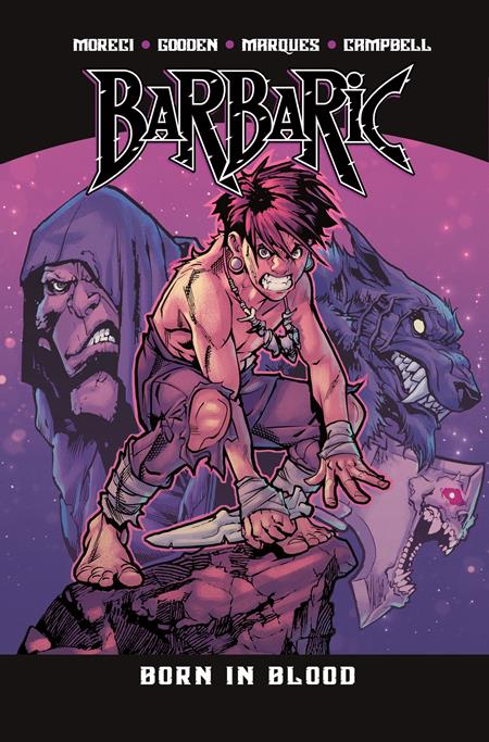 Barbaric TP Vol 4 Born In Blood - Walt's Comic Shop