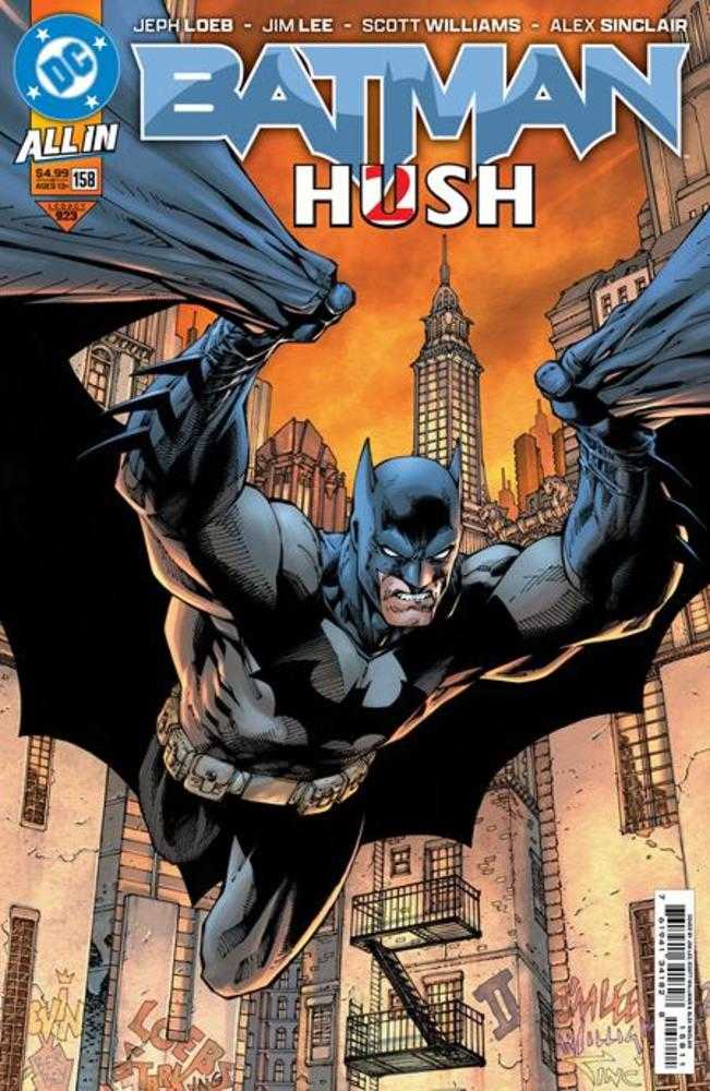 Batman #158 Cover A Jim Lee & Scott Williams (Jim Lee & Jeph Loeb, Hush2 begins!) - Walt's Comic Shop