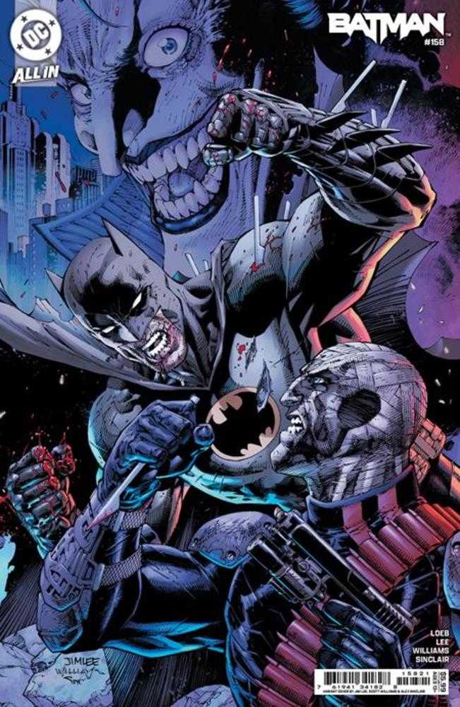 Batman #158 Cover B Jim Lee & Scott Williams Connecting Card Stock Variant (1 Of 2) - Walt's Comic Shop