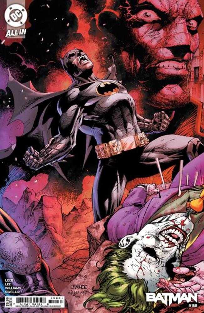 Batman #158 Cover C Jim Lee & Scott Williams Connecting Card Stock Variant (2 Of 2) - Walt's Comic Shop