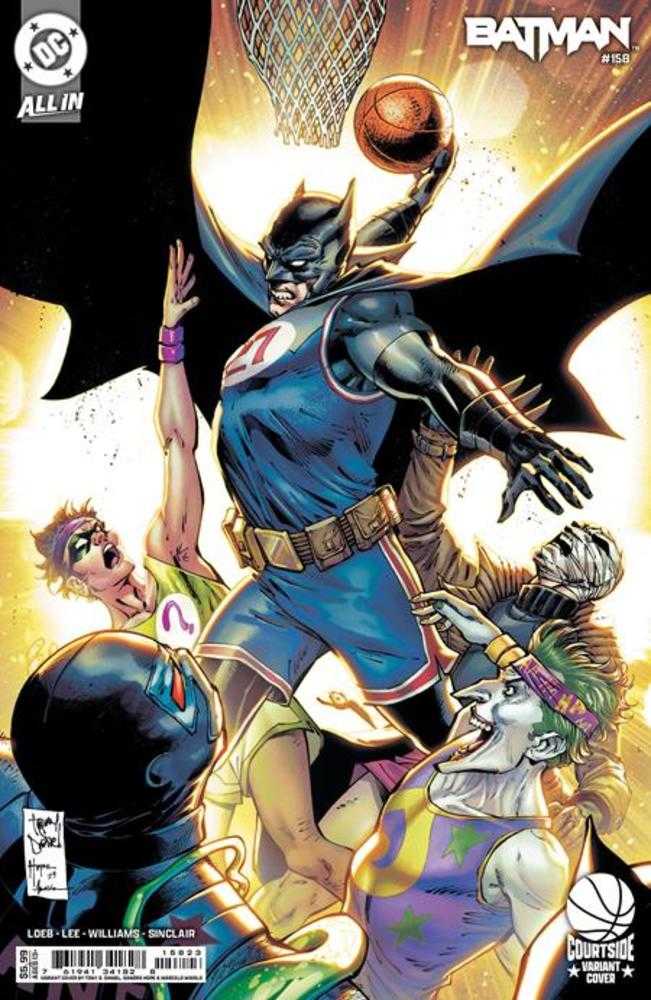 Batman #158 Cover G Tony S Daniel Courtside Card Stock Variant - Walt's Comic Shop