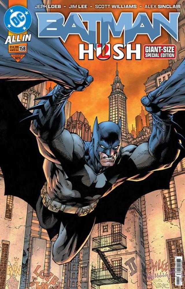 Batman #158 Giant Sized Special Edition Cover A Jim Lee *one copy per customer* - Walt's Comic Shop