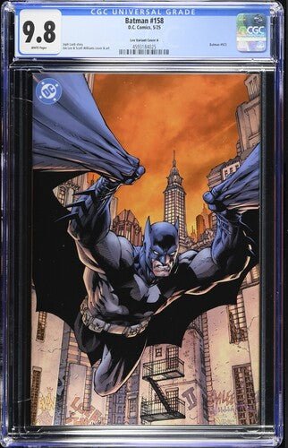 Batman 158 Lee 1:100 Ratio Variant Cover CGC 9.8 - Walt's Comic Shop