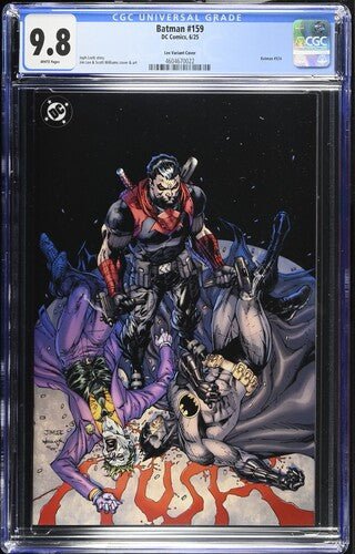 Batman 159 Jim Lee 1:100 Variant Cover CGC 9.8 - Walt's Comic Shop