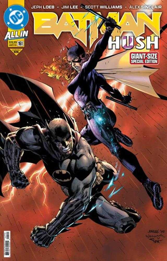 Batman 161 Giant Sized Special Edition Cover B Jim Lee Foil Variant - Walt's Comic Shop
