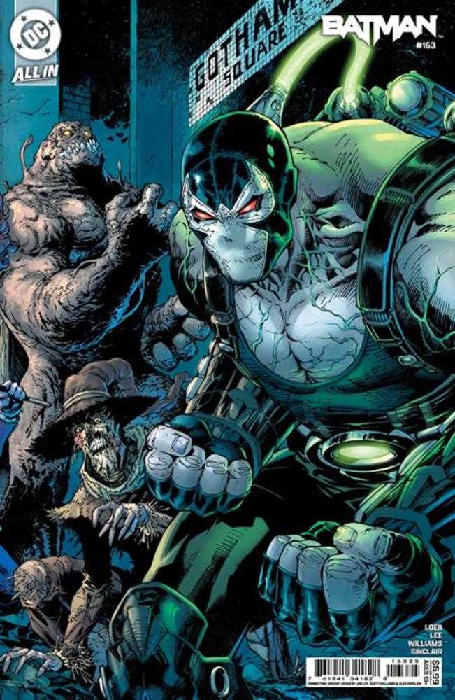 Batman 163 Cover D Jim Lee & Scott Williams Batman Connecting Right Card Stock Variant - Walt's Comic Shop