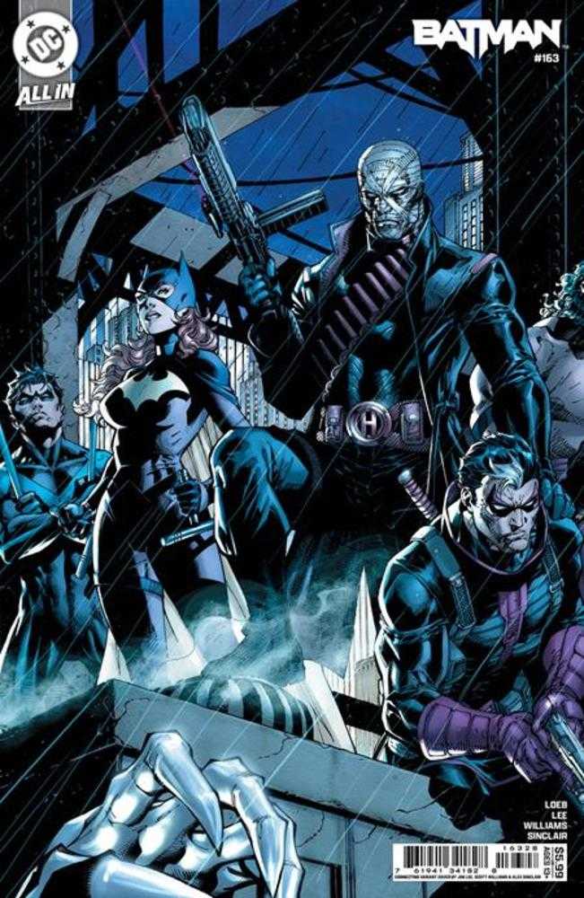 Batman 163 Cover F Jim Lee & Scott Williams Hush Connecting Middle Card Stock Variant - Walt's Comic Shop