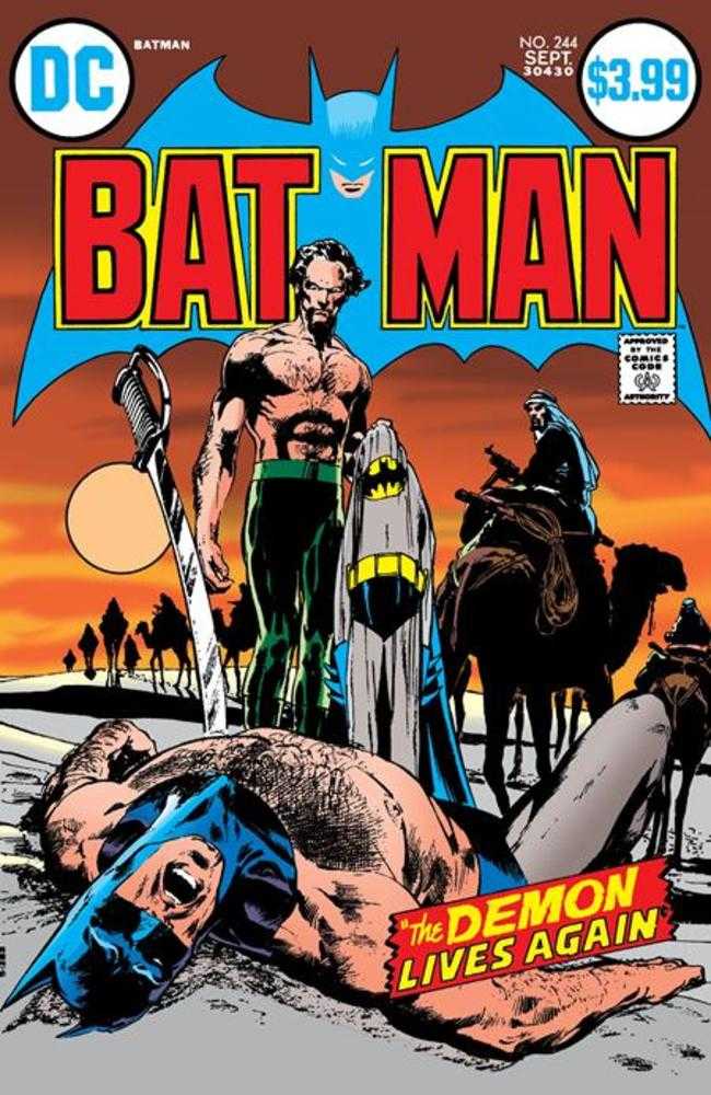 Batman 244 Facsimile Edition Cover A Neal Adams - Walt's Comic Shop