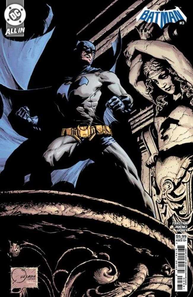 Batman 3 Cover D Joe Quesada Card Stock Variant - Walt's Comic Shop