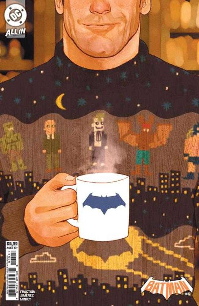 Batman 5 Cover F Mitch Gerads Sweater Weather Card Stock Variant - Walt's Comic Shop