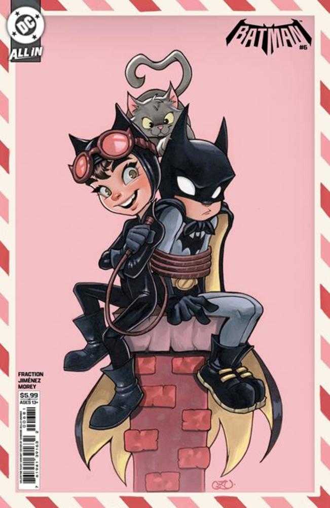 Batman 6 Cover F Chrissie Zullo Valentines Day Card Stock Variant *one copy per customer* - Walt's Comic Shop