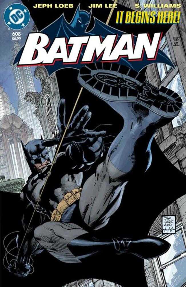 FEDA 正義の紋章 漫画 玉木美孝 COMP COMICS Batman #608 Facsimile Edition Cover B Jim Lee Foil Variant