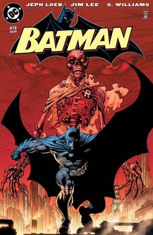 Batman 618 Facsimile Edition Cover B Jim Lee Foil Variant - Walt's Comic Shop