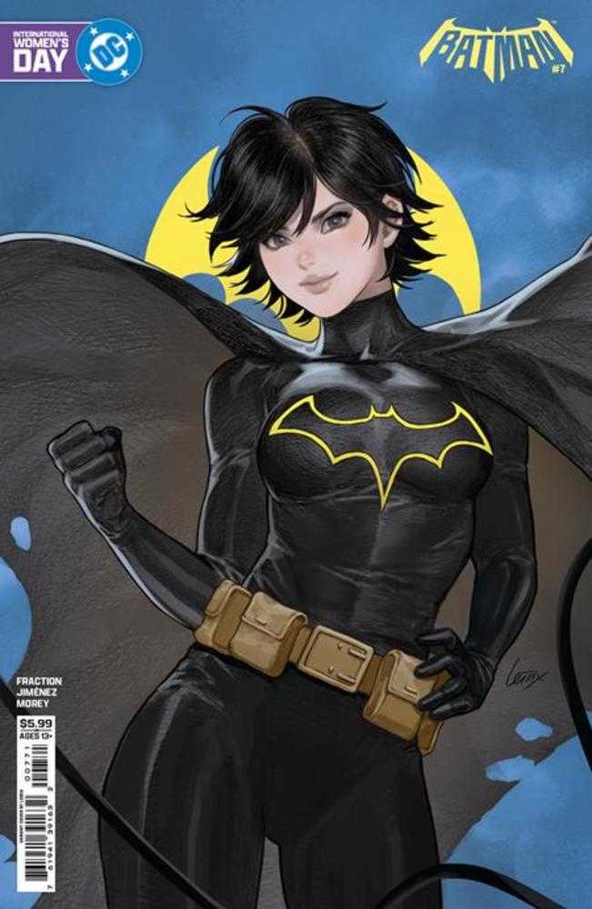 Batman 7 Cover F Lesley Leirix Li International Women’s Day Card Stock Variant - Walt's Comic Shop