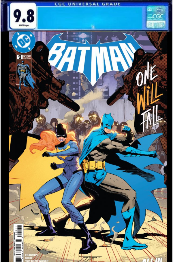 Batman 9 Cover A Jorge Jimenez CGC 9.8 *PRE - ORDER* - Walt's Comic Shop