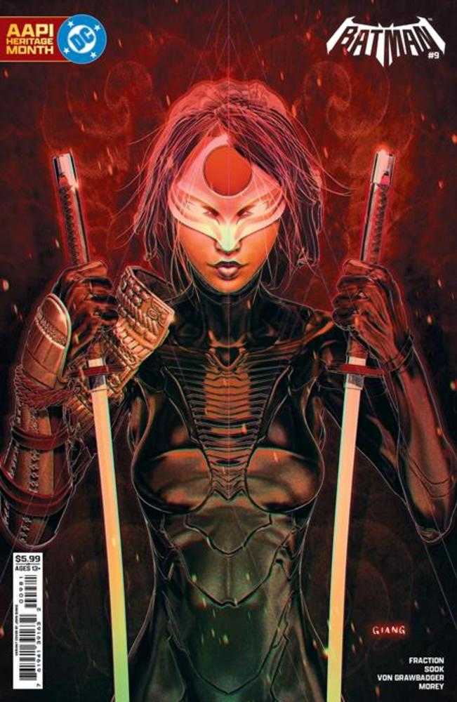 Batman 9 Cover G John Giang Aapi Heritage Month Card Stock Variant - Walt's Comic Shop