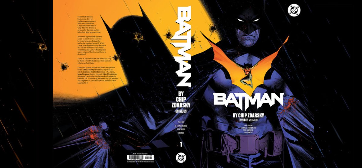 Batman by Chip Zdarsky Omnibus Walt's Comic Shop Exclusive HC Vol. 1 incl Signed Plate *PRE - ORDER* - Walt's Comic Shop