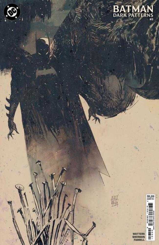 Batman Dark Patterns #3 (Of 12) Cover B Ashley Wood Card Stock Variant - Walt's Comic Shop