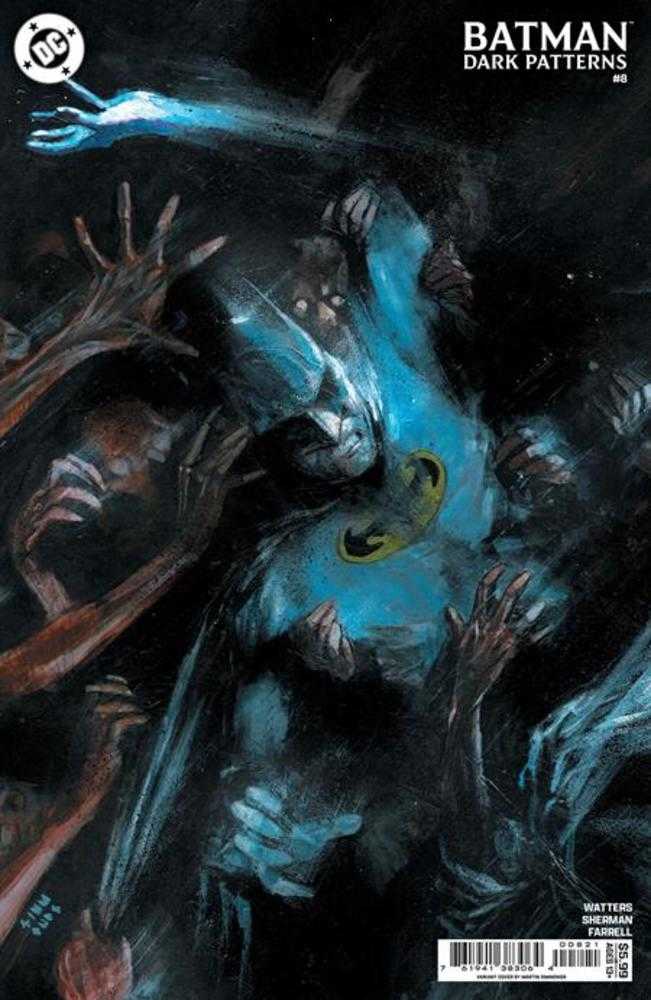 Batman Dark Patterns 8 (Of 12) Cover B Martin Simmonds Card Stock Variant - Walt's Comic Shop