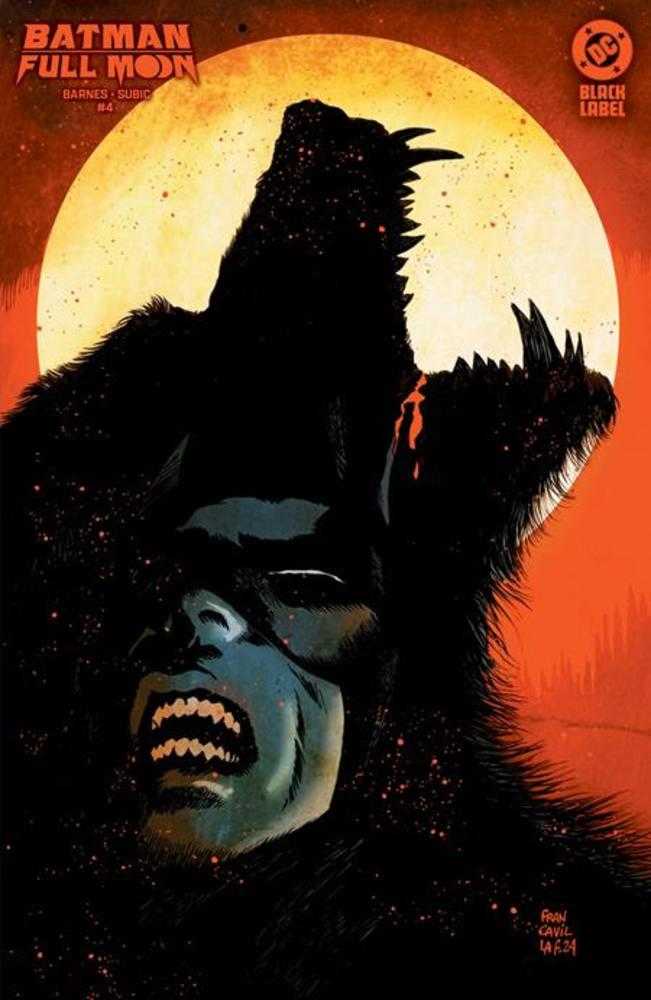 Batman Full Moon #4 (Of 4) Francesco Francavilla Card Stock Variant (Mature) - Walt's Comic Shop