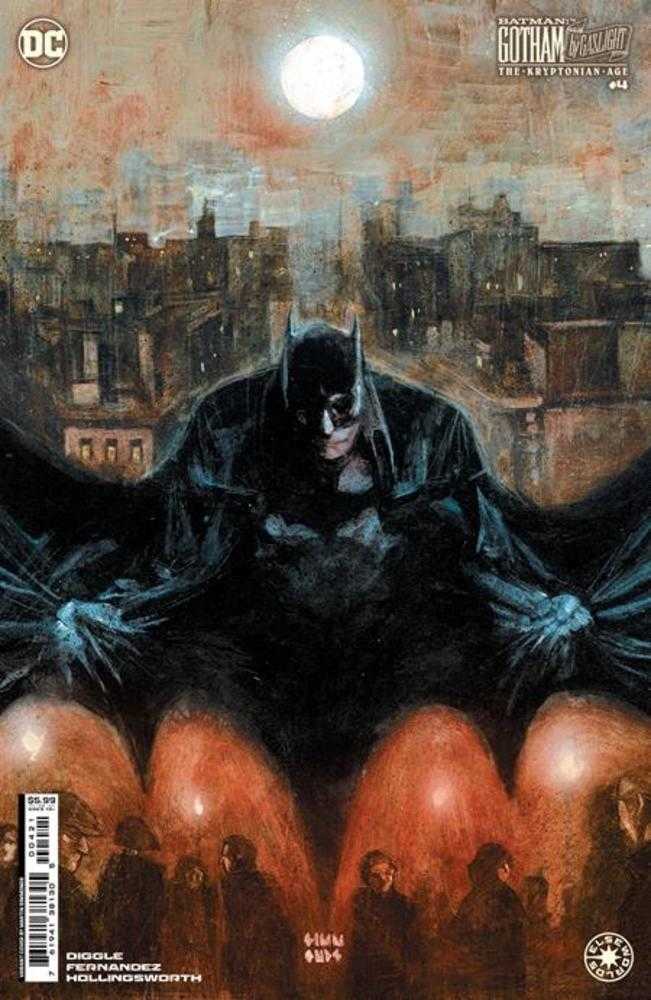 Batman Gotham By Gaslight The Kryptonian Age #4 (Of 12) Cover B Martin Simmonds Card Stock Variant - Walt's Comic Shop