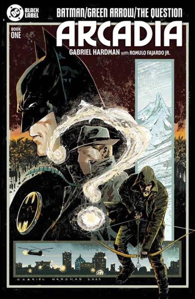 Batman Green Arrow The Question Arcadia #1 (Of 4) Cover A Gabriel