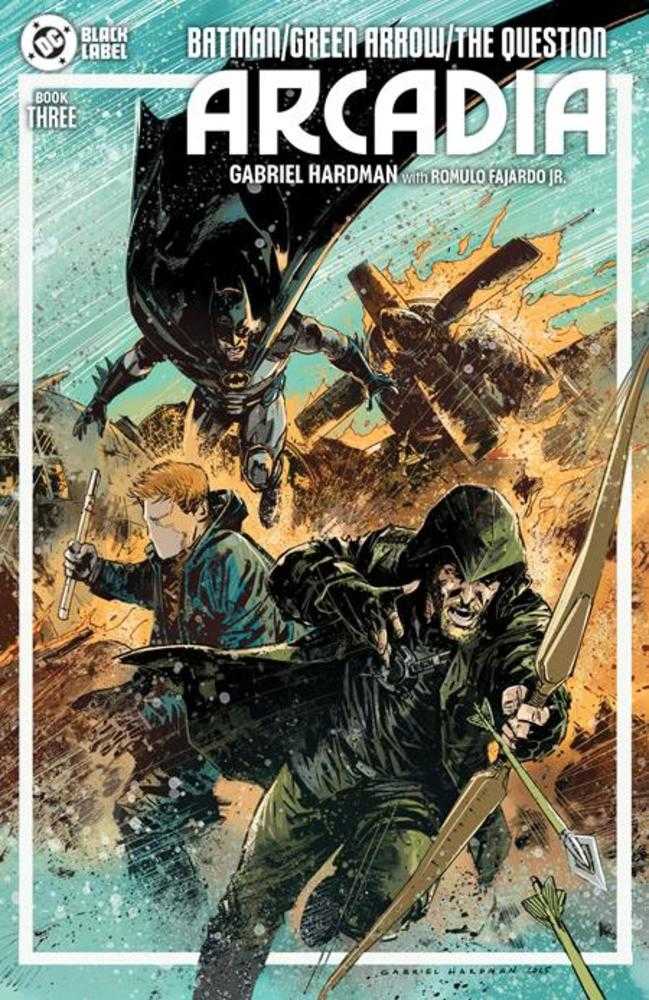 Batman Green Arrow The Question Arcadia 3 (Of 4) Cover A Gabriel Hardman (Mature) - Walt's Comic Shop