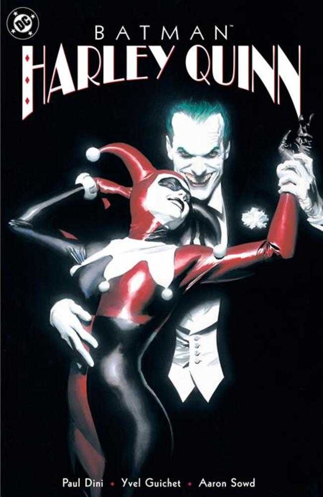 Batman Harley Quinn 1 Facsimile Edition Cover C Alex Ross Foil Variant - Walt's Comic Shop